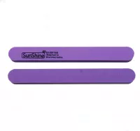 SunShine, Пилка для шлифовки прямая фиолетовая 100/180 S4PP, 1 шт