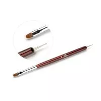 Кисть для геля №6 на конце дотс