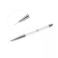 Кисть для рисования TNL - 000 (с сиреневыми кристаллами)