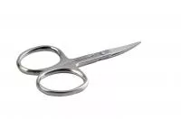 Ножницы маникюрные для ногтей закругленные серебряные Ножницы маникюрные для ногтей закругленные серебряные