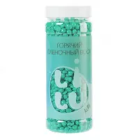 Воск горячий плёночный в гранулах в банке, 300 гр (04 Aloe)
